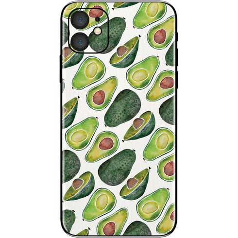 Cat Coq Avocados iPhone 11 Skin